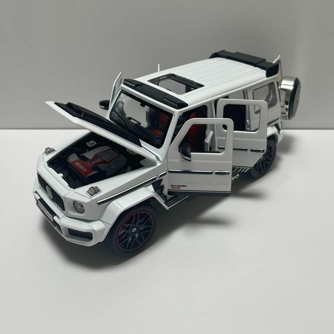 【1品限り】 メルセデスベンツ ゲレンデ AMG G63ミニカー 1/24 白 エンタメ/ホビーのおもちゃ/ぬいぐるみ(ミニカー)の商品写真