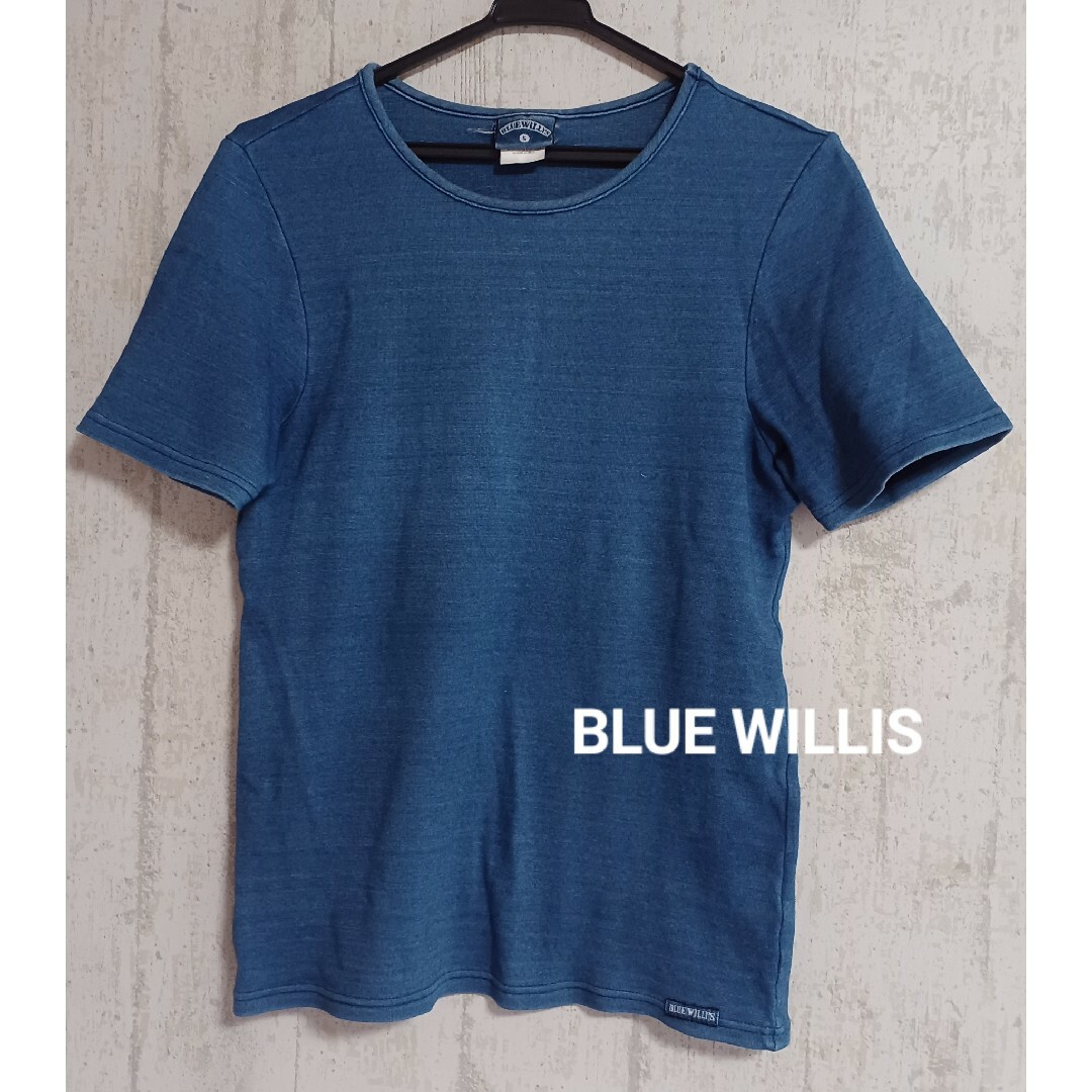 BLUE WILLI‘Sブルーウィリーズ インディゴ Tシャツ カットソー レディースのトップス(Tシャツ(半袖/袖なし))の商品写真