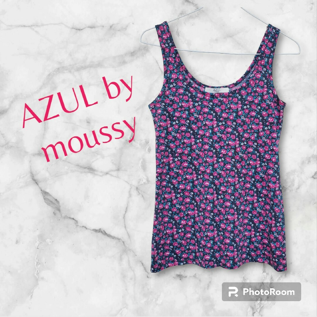 AZUL by moussy(アズールバイマウジー)の【最終値下げ】トップス タンクトップ 5点 TK AZUL フリーズ マート レディースのトップス(タンクトップ)の商品写真