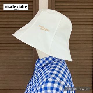 マリクレール(Marie Claire)のmarie claire   バケットハット　日除けハット　帽子　UV対策に♪(ハット)