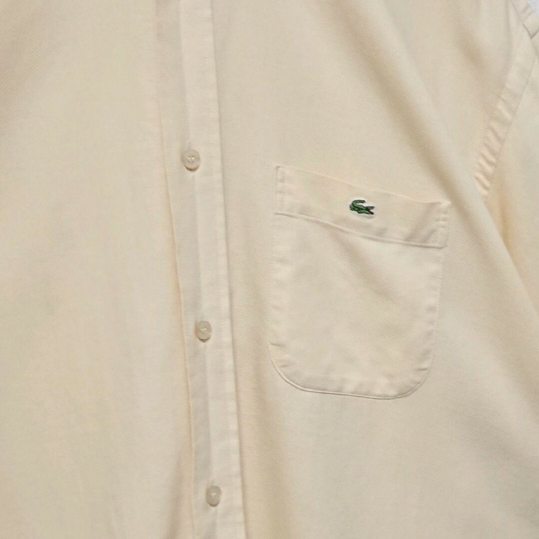 LACOSTE(ラコステ)のラコステ ワンポイント 刺繍 ロゴ ビックサイズ 半袖 シャツ メンズのトップス(シャツ)の商品写真
