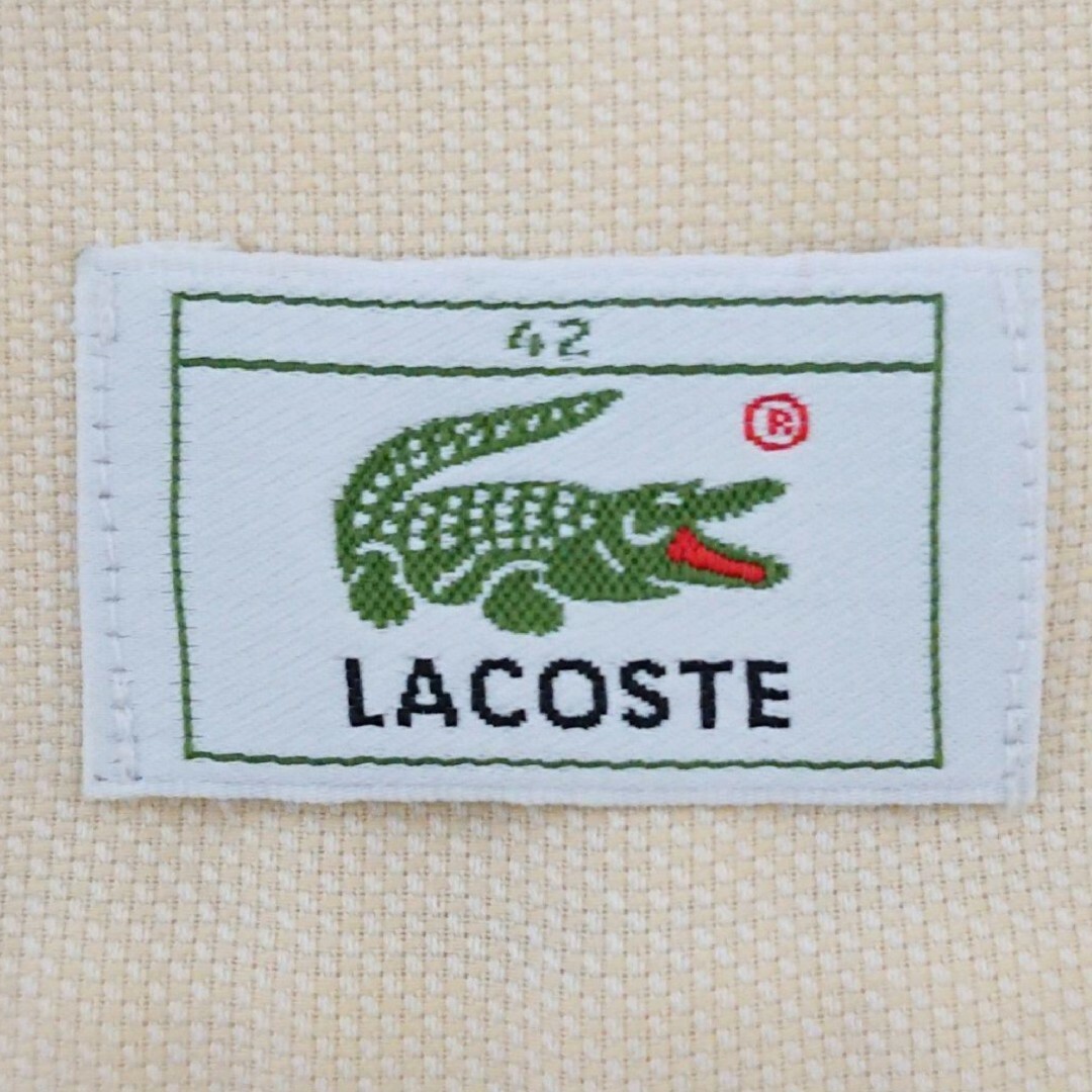 LACOSTE(ラコステ)のラコステ ワンポイント 刺繍 ロゴ ビックサイズ 半袖 シャツ メンズのトップス(シャツ)の商品写真