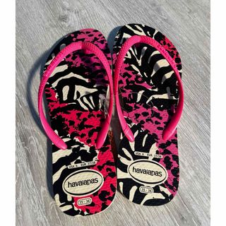 ハワイアナス(havaianas)のリップカールレディースビーチサンダル　新品(下駄/草履)