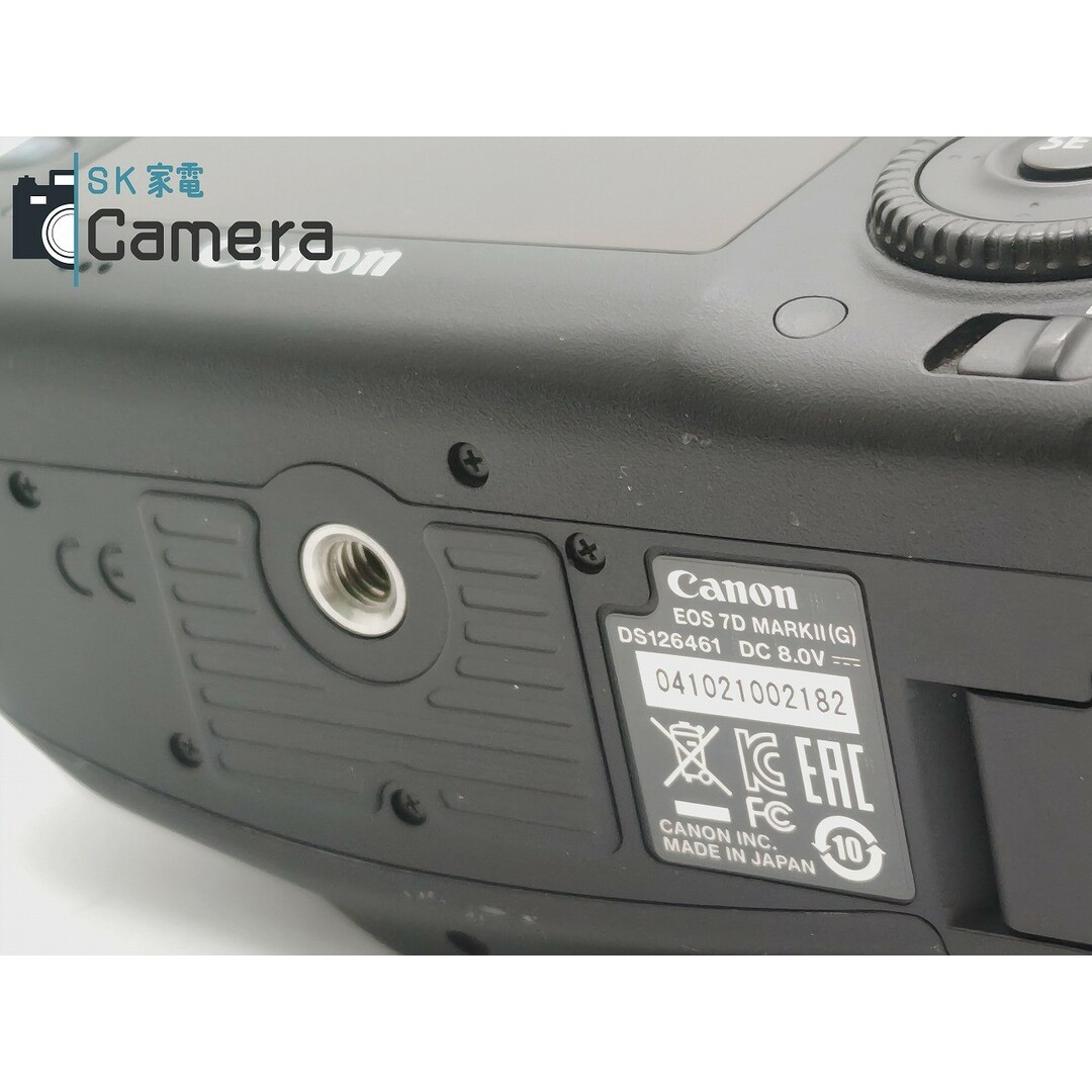 Canon(キヤノン)のCanon EOS 7D Mark II キャノン 電池 充電器 付 マーク Ⅱ スマホ/家電/カメラのカメラ(デジタル一眼)の商品写真