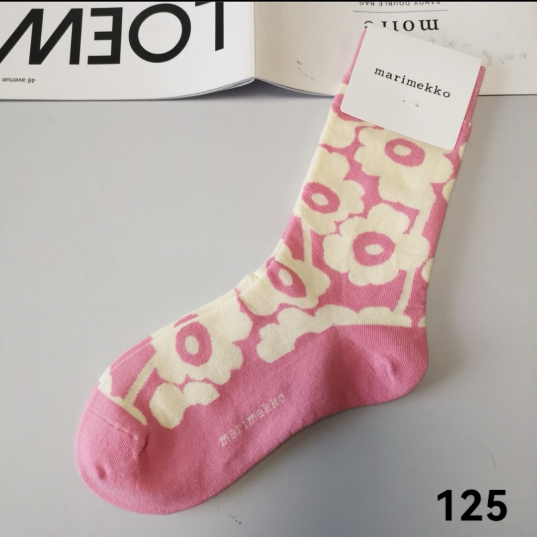 marimekko(マリメッコ)の専用　2足　マリメッコソックス メンズのレッグウェア(ソックス)の商品写真