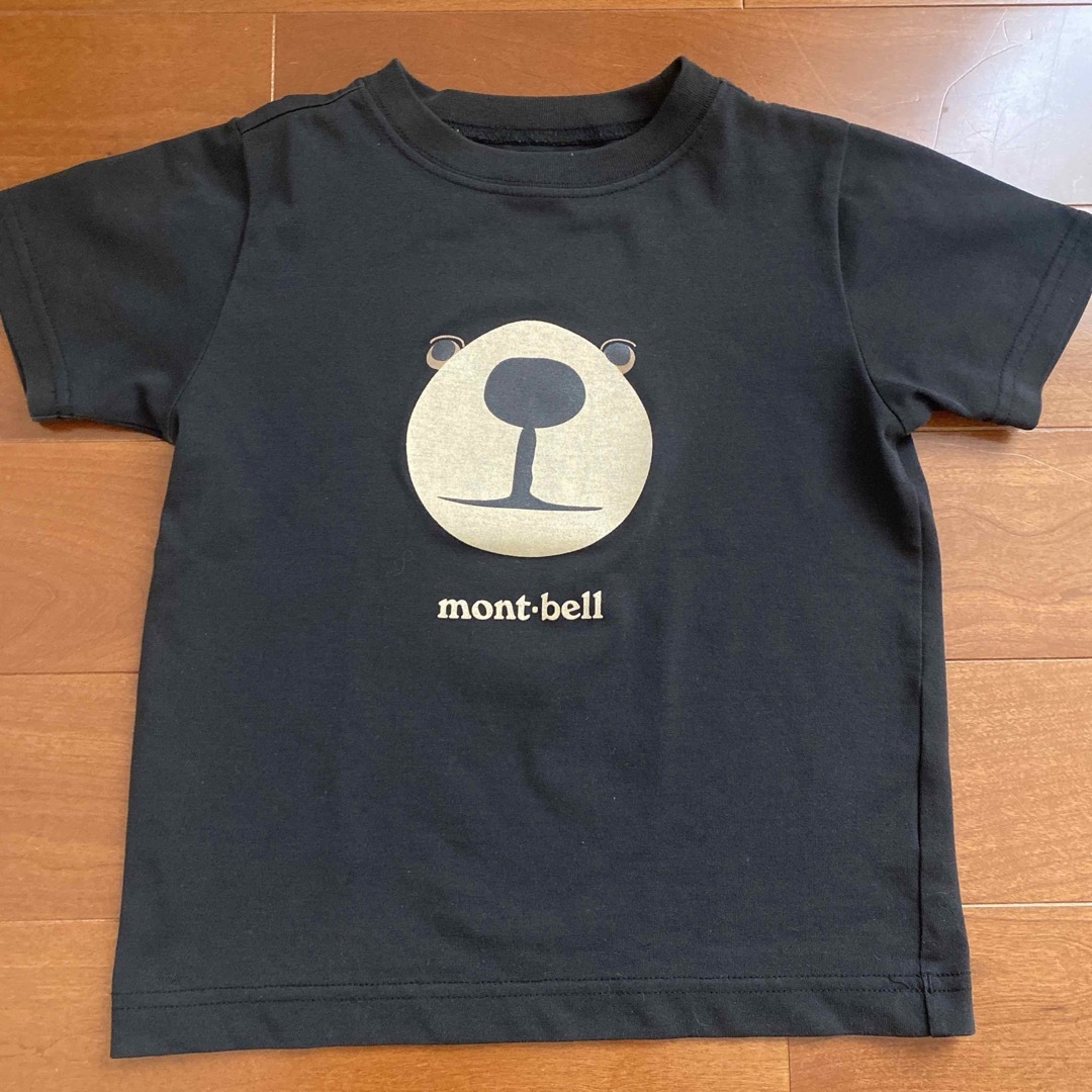 mont bell(モンベル)のモンベル　110 Tシャツ　モンタくん　クマ　 キッズ/ベビー/マタニティのキッズ服男の子用(90cm~)(Tシャツ/カットソー)の商品写真