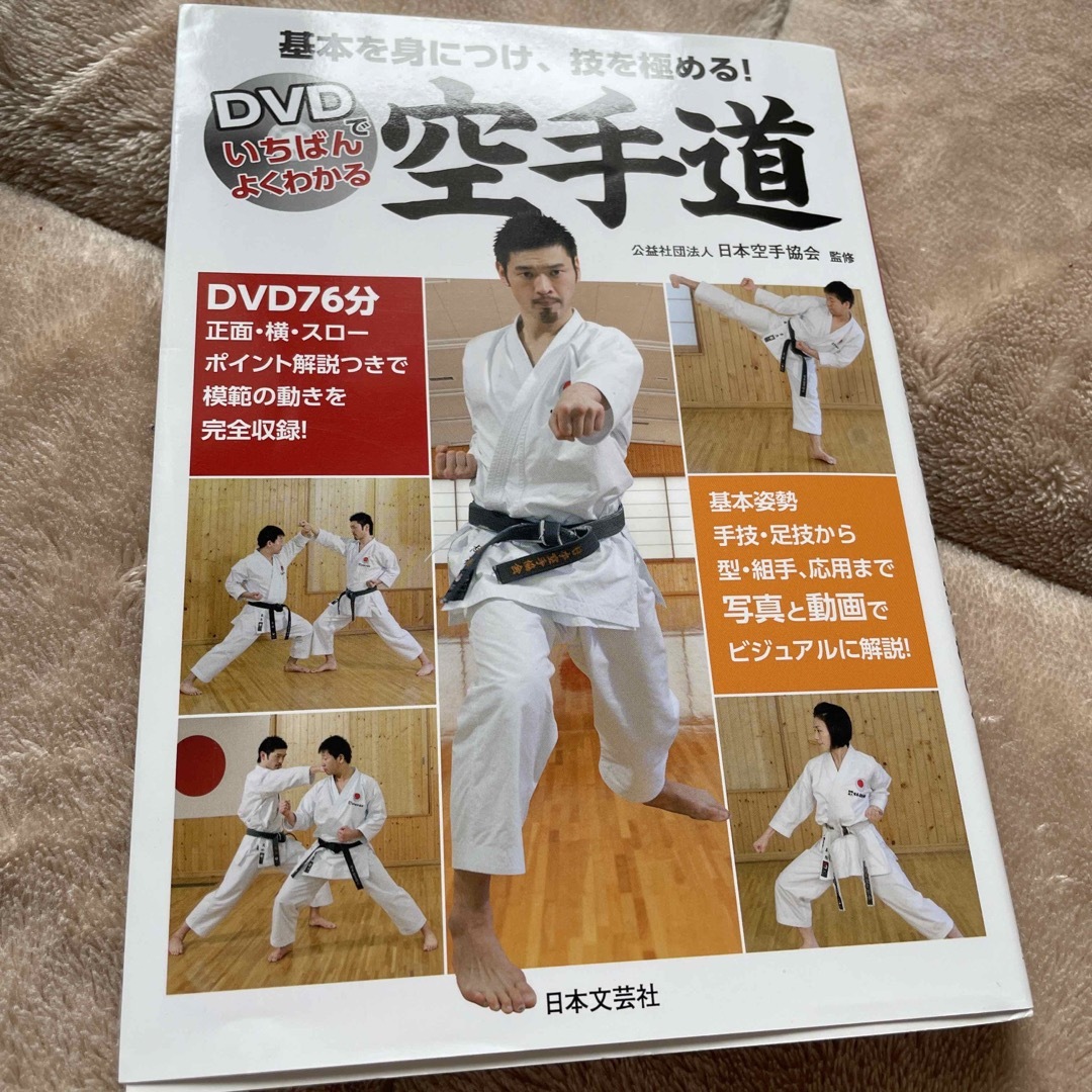 ＤＶＤでいちばんよくわかる空手道 エンタメ/ホビーの本(趣味/スポーツ/実用)の商品写真