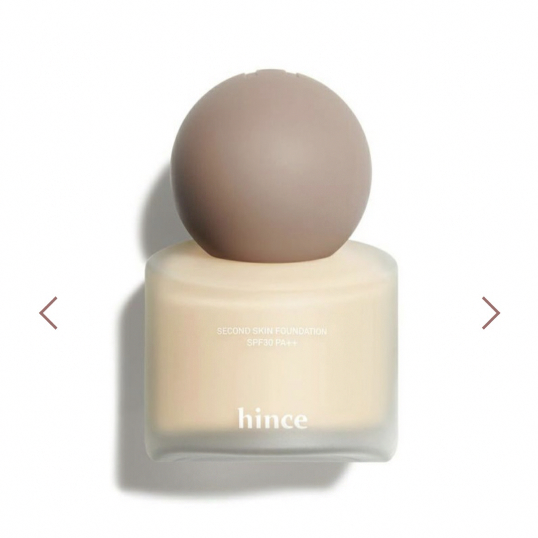 hince(ヒンス)のヒンス hinceセカンドスキンファンデーション ポーセリン コスメ/美容のベースメイク/化粧品(ファンデーション)の商品写真