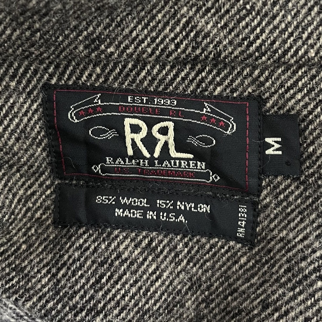 RRL(ダブルアールエル)のUSA製 RRL ダブルアールエル ウールシャツ ジャケット メンズのトップス(シャツ)の商品写真