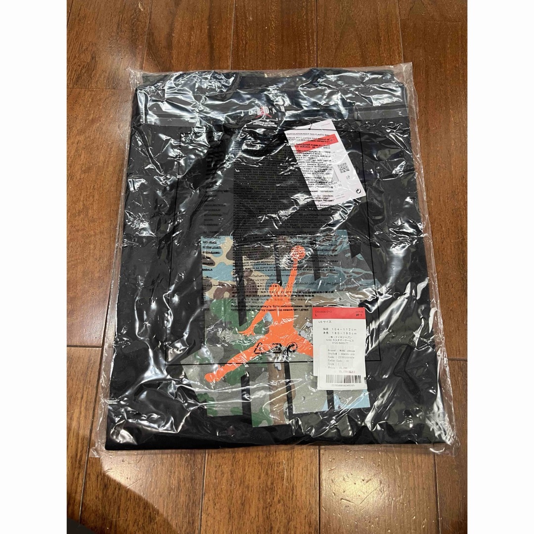 NIKE(ナイキ)のLサイズ UNDEFEATED x JORDAN S/S Tee "Black" メンズのトップス(Tシャツ/カットソー(半袖/袖なし))の商品写真