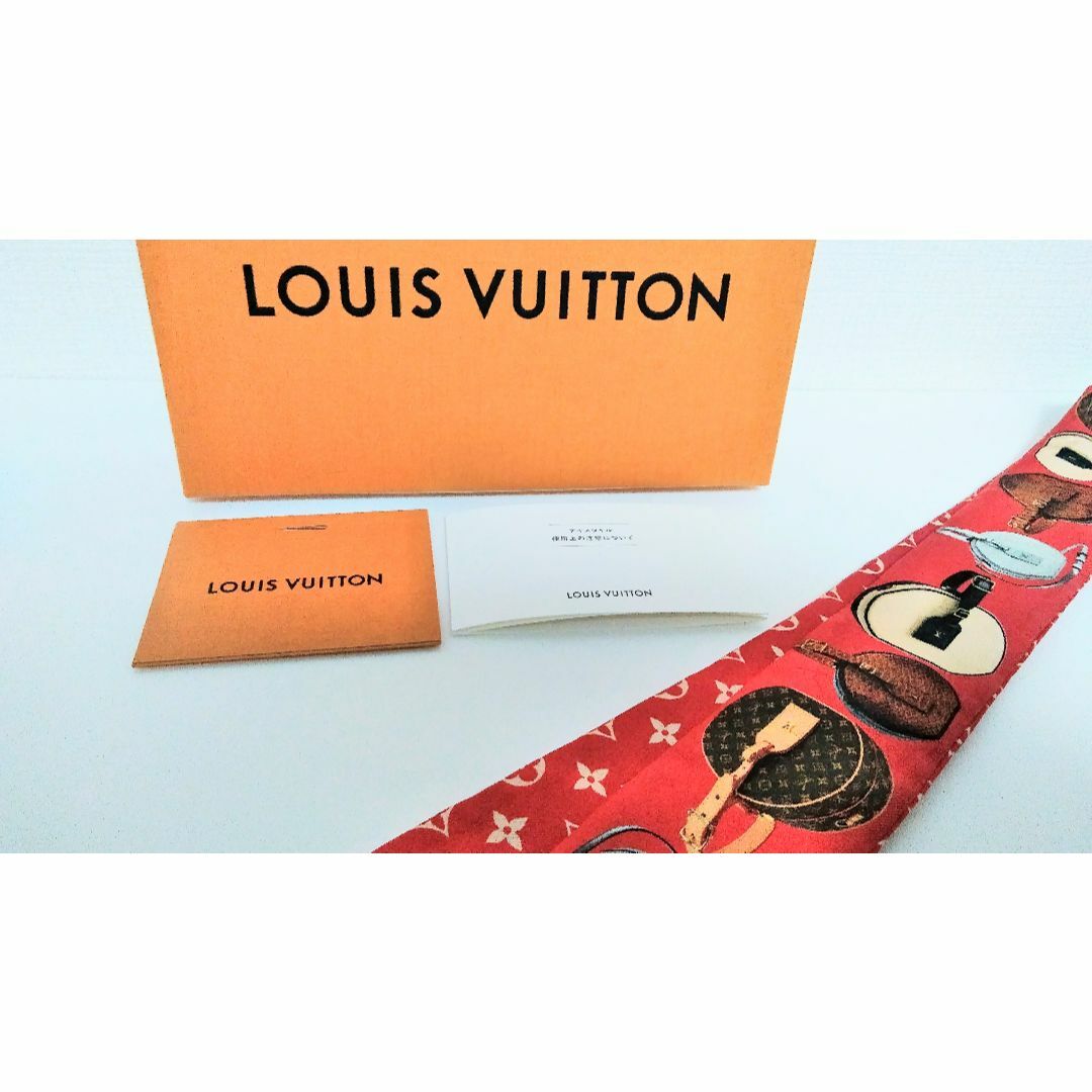 LOUIS VUITTON(ルイヴィトン)のLOUIS VUITTON ルイヴィトン バンドーBB ツイリー 正規品  レディースのファッション小物(バンダナ/スカーフ)の商品写真