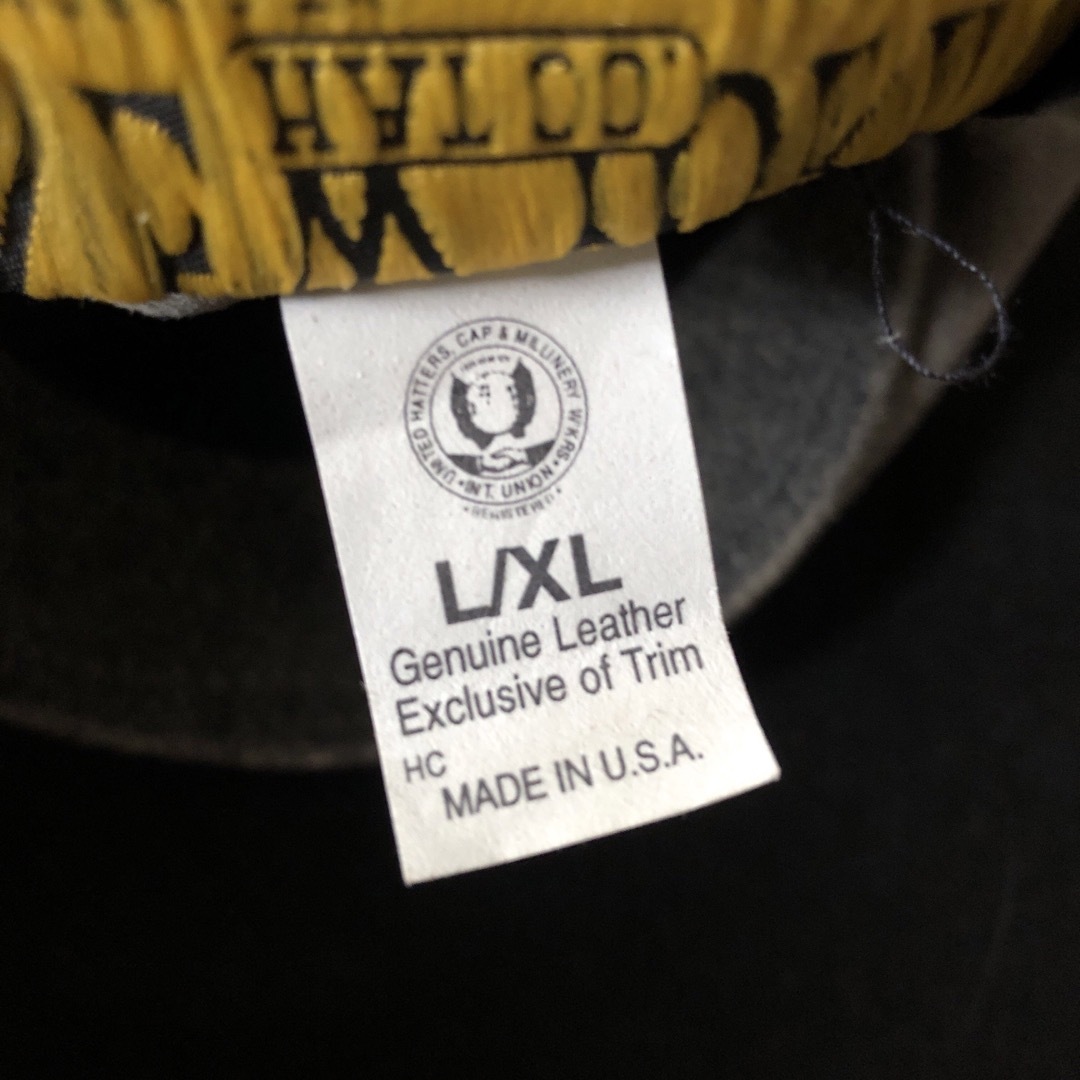 NEW YORK HAT(ニューヨークハット)のNEW YORK HAT ANTIQUE LEATHER HUNTING 米国製 メンズの帽子(ハンチング/ベレー帽)の商品写真
