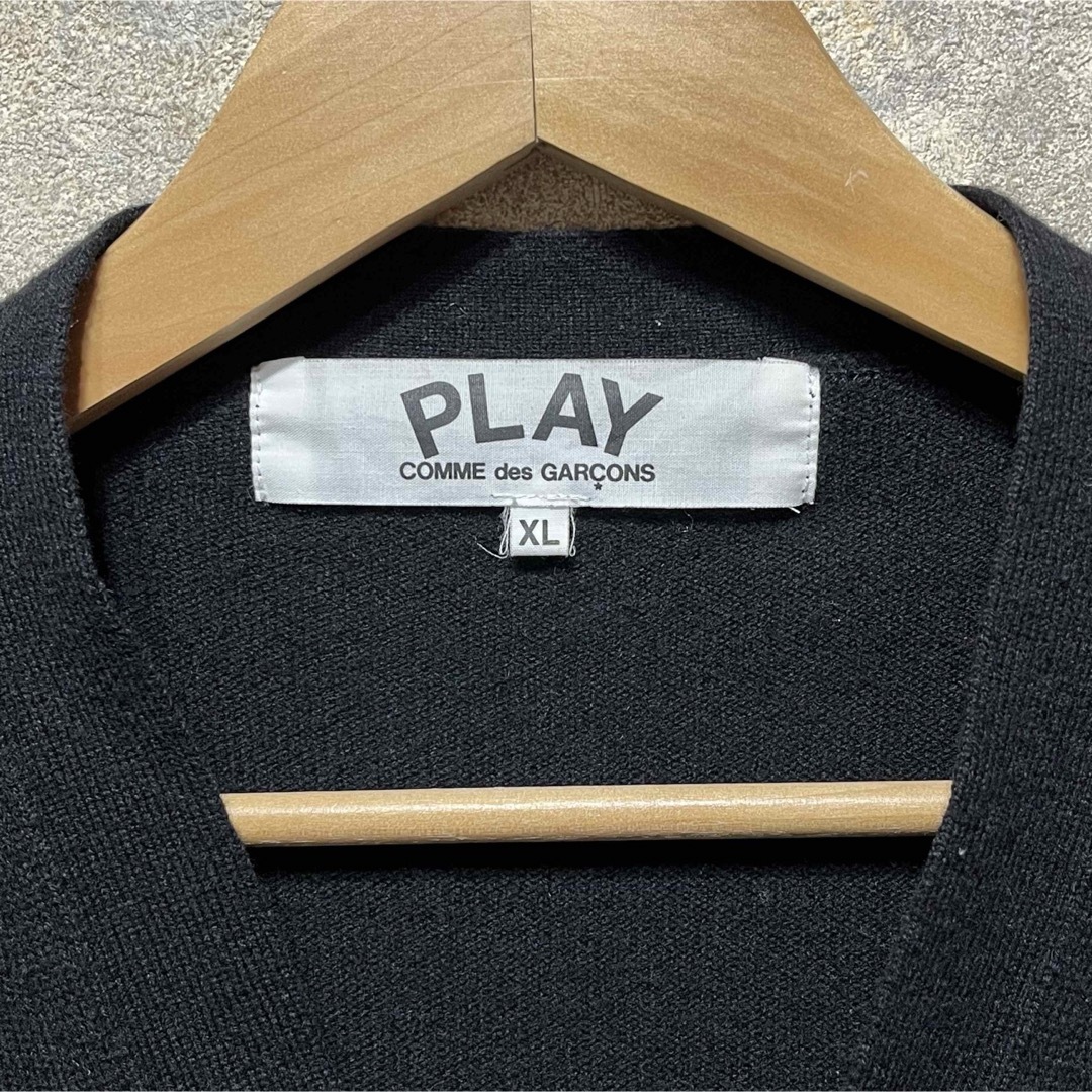 COMME des GARCONS(コムデギャルソン)のPLAY COMME des GARCONS コムデギャルソン カーディガン メンズのトップス(カーディガン)の商品写真