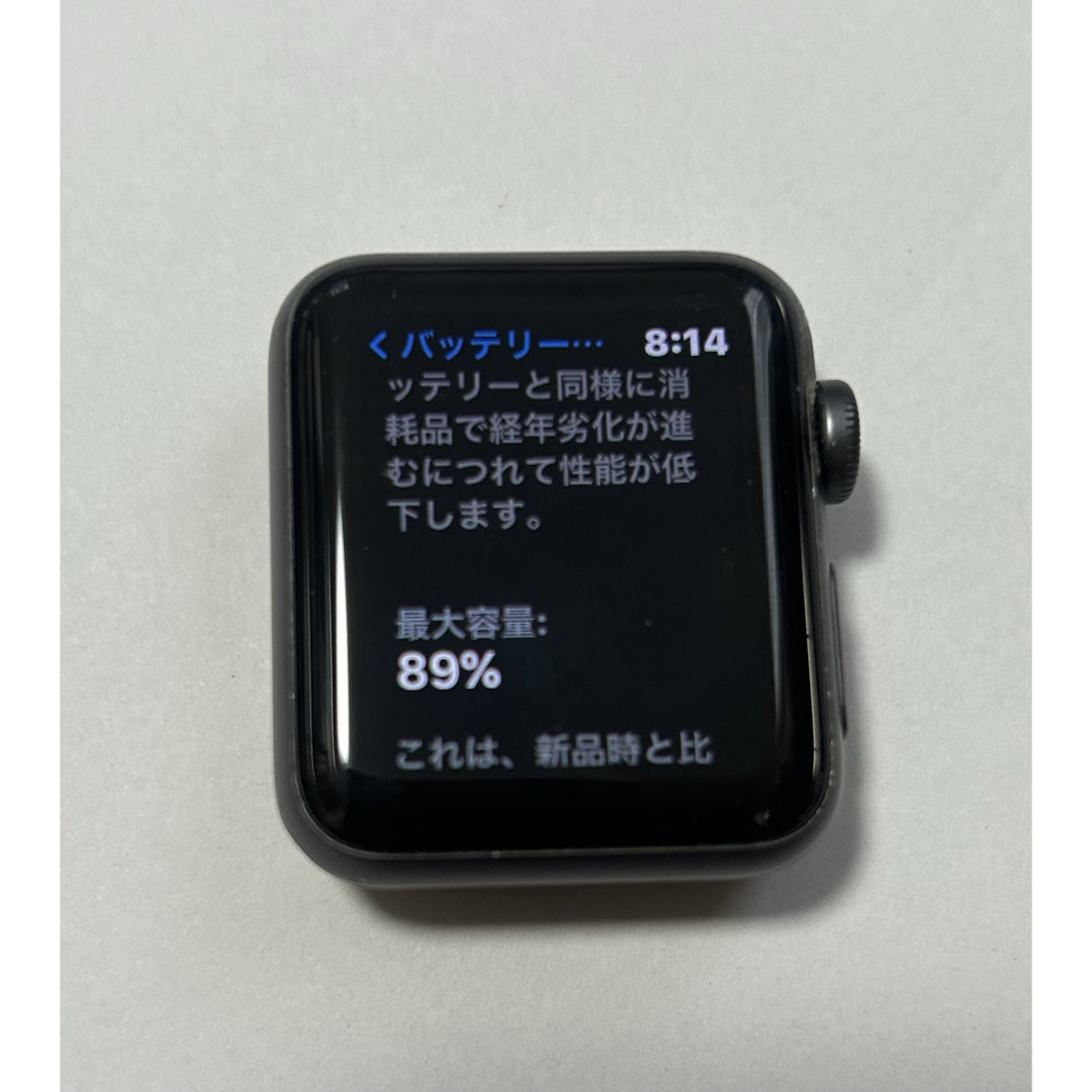 Apple Watch(アップルウォッチ)のApple Watch Series 3 （GPS モデル）- 38mm スマホ/家電/カメラのスマートフォン/携帯電話(スマートフォン本体)の商品写真