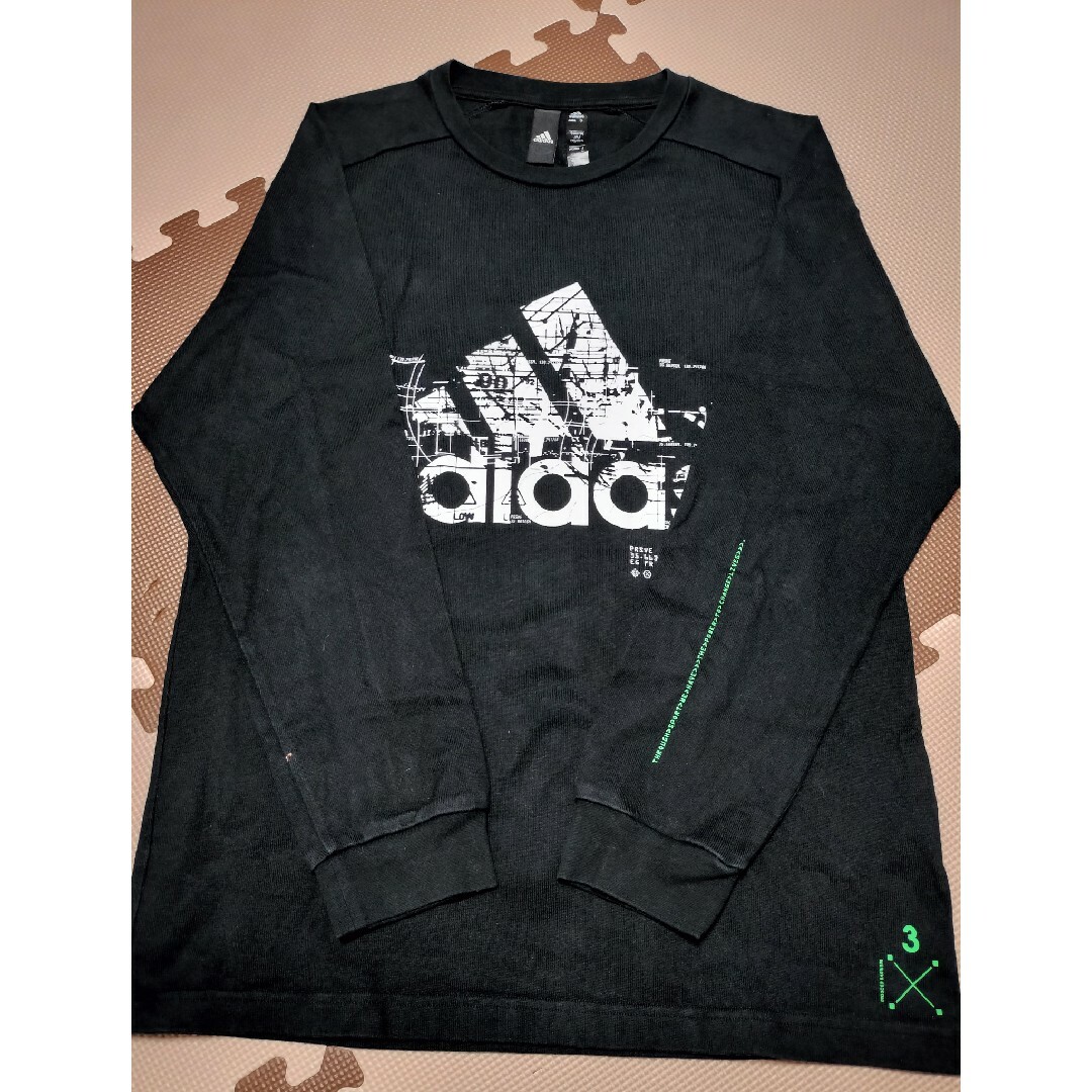 adidas(アディダス)の☆ATS-003 アディダス AL 長袖Tシャツ 黒 M メンズのトップス(Tシャツ/カットソー(七分/長袖))の商品写真