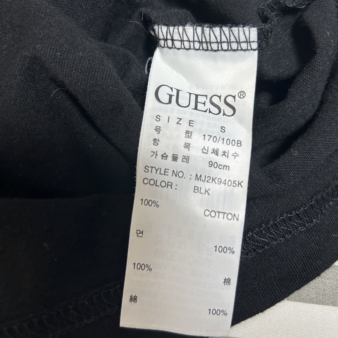 GUESS(ゲス)のguess ティシャツ　黒 レディースのトップス(Tシャツ(半袖/袖なし))の商品写真