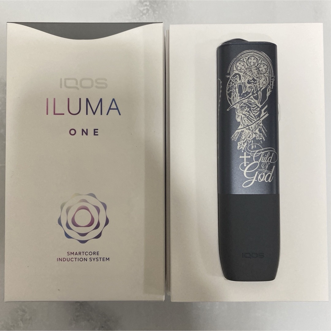 IQOS(アイコス)のiQOS ILUMAONE イルマワン CHILD of God 神の子 グレー メンズのファッション小物(タバコグッズ)の商品写真