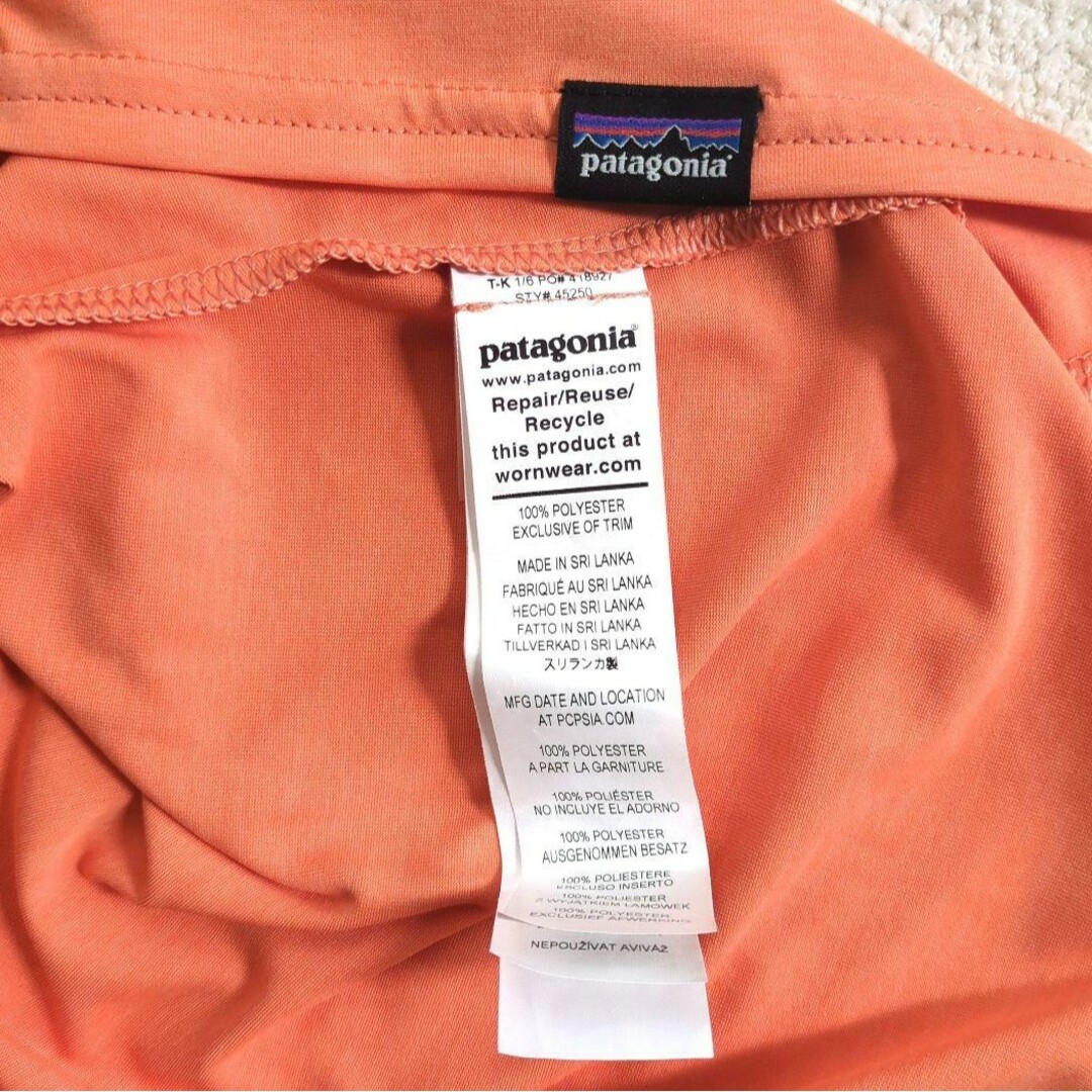 patagonia(パタゴニア)の試着のみパタゴニア ウィメンズ キャプリーンクールデイリーグラフィックシャツ S レディースのトップス(Tシャツ(半袖/袖なし))の商品写真