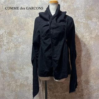 COMME des GARCONS - COMME des GARCONS 立体裁断 変形 ウールジャケット