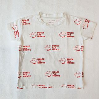 コドモビームス(こどもビームス)の美品 tinycottons いぬ Tシャツ 2y(Tシャツ/カットソー)