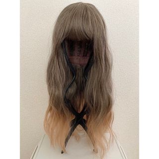 フルウィッグ　ロング　ウィッグ　グラデーション　耐熱　wig