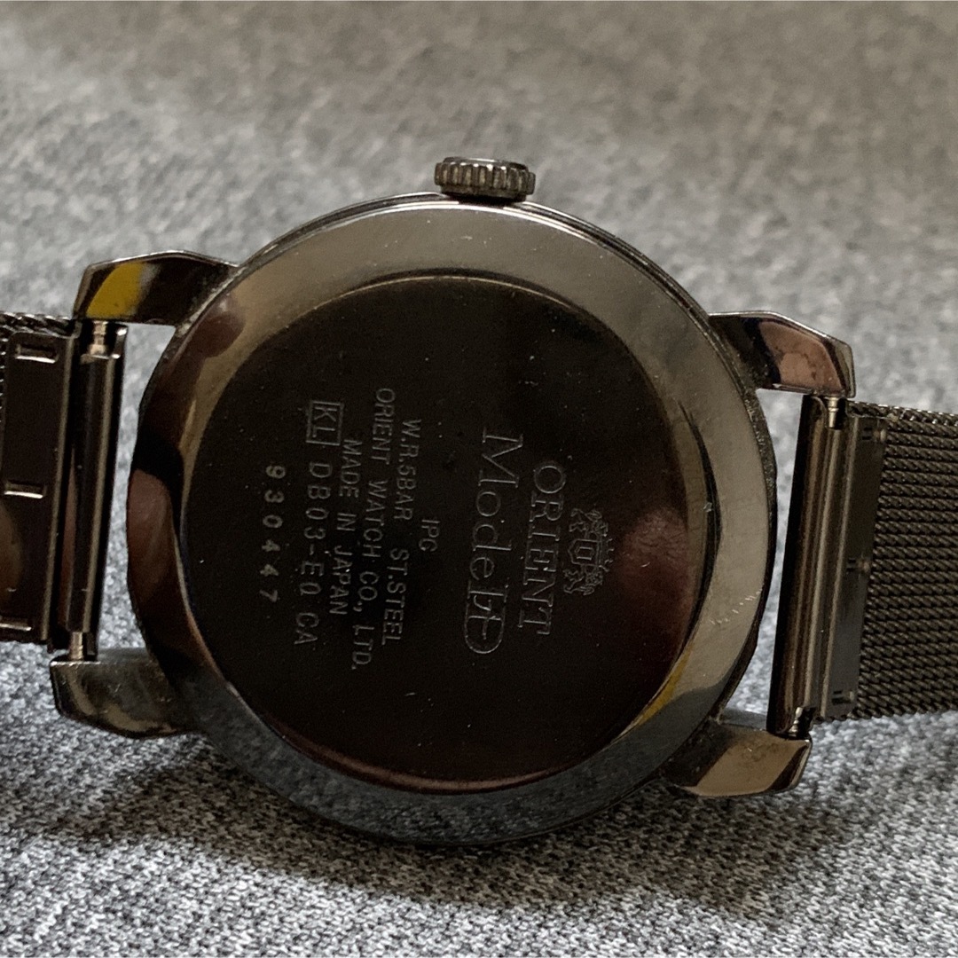 ORIENT(オリエント)のオリエントOrient Mode ID black メンズの時計(腕時計(アナログ))の商品写真