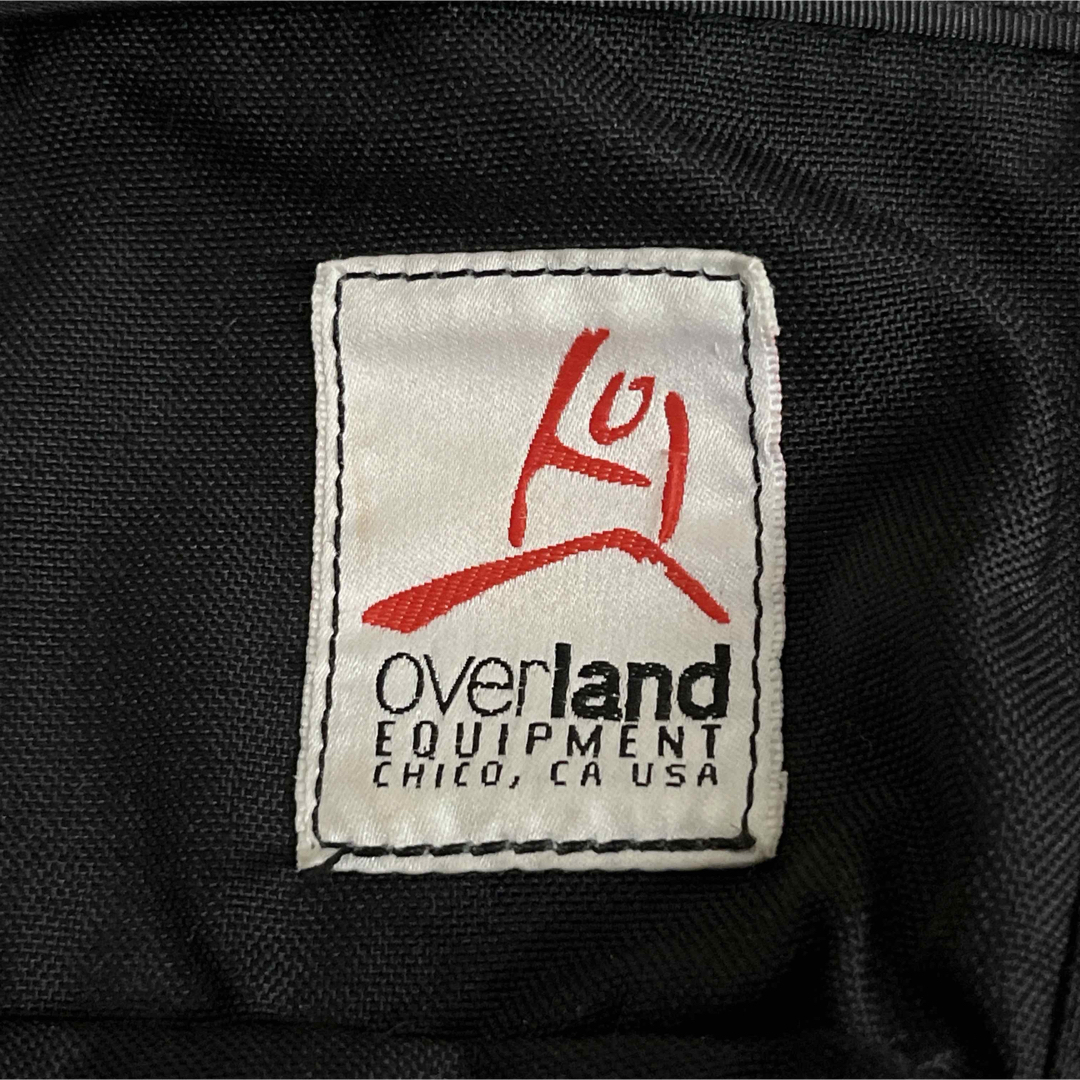 Overland(オーバーランド)の入手困難　希少　90's  y2k  オーバーランド　ボディバッグ　ブラック メンズのバッグ(ボディーバッグ)の商品写真