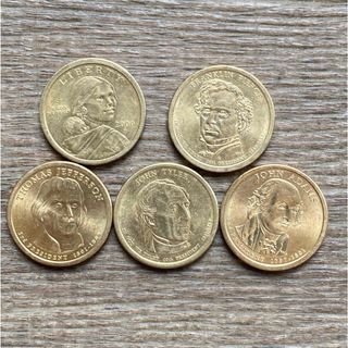 アメリカ  1ドル　硬貨 アメリカンイーグル　大統領コイン(貨幣)