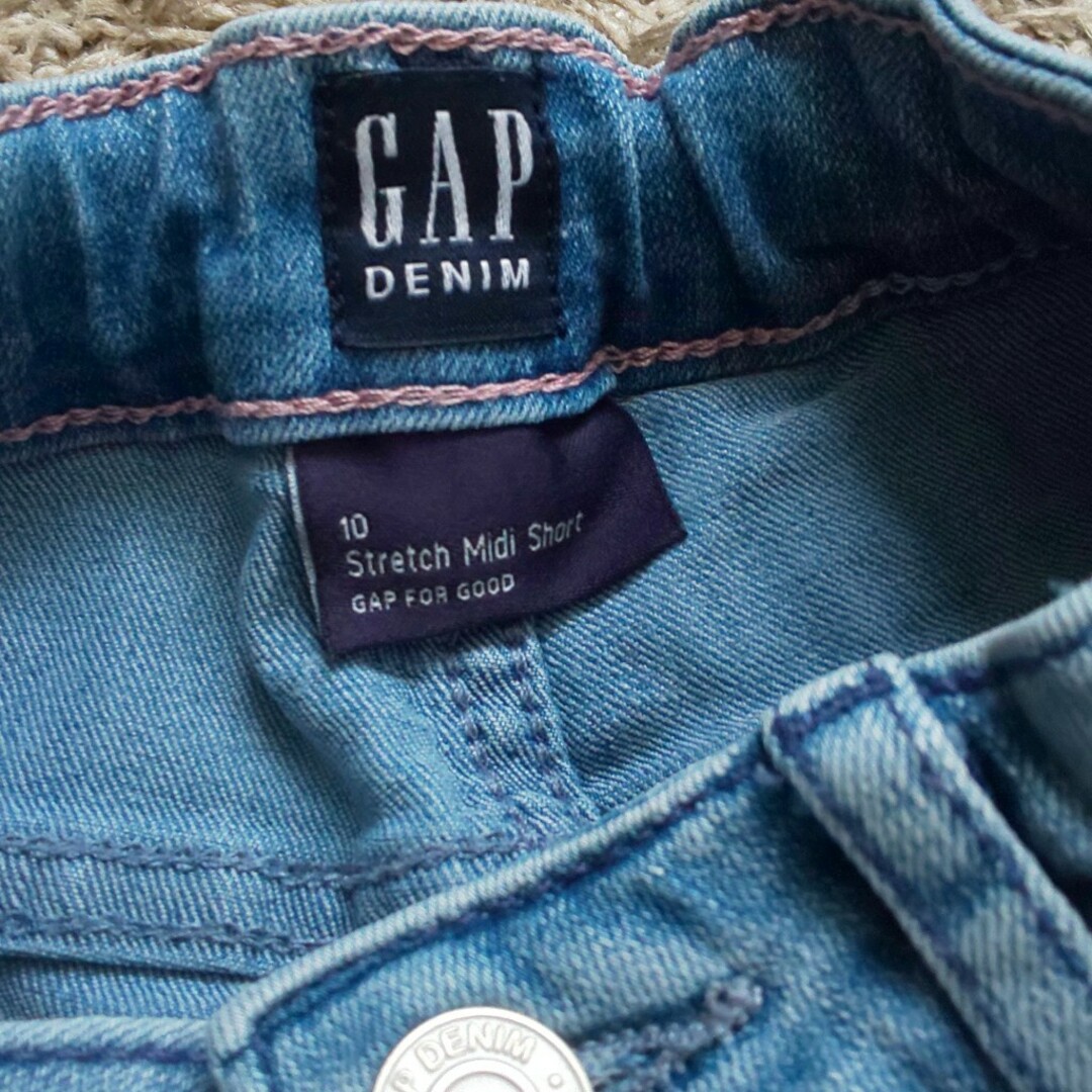 GAP(ギャップ)の【GU、GAP他】女の子 短パン 半ズボン ショートパンツ 130cm 4枚組 キッズ/ベビー/マタニティのキッズ服女の子用(90cm~)(パンツ/スパッツ)の商品写真