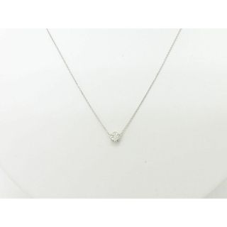 ヨンドシー(4℃)の4℃ ヨンドシー Pt850 ダイヤモンド0.271ct ネックレス 【池袋店】【中古】(ネックレス)