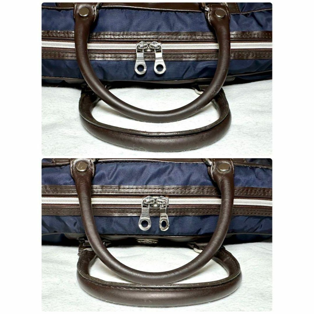 Orobianco(オロビアンコ)のオロビアンコ　2wayビジネスバッグ　ショルダーバッグ　ナイロン　紺　肩掛け可 メンズのバッグ(ビジネスバッグ)の商品写真