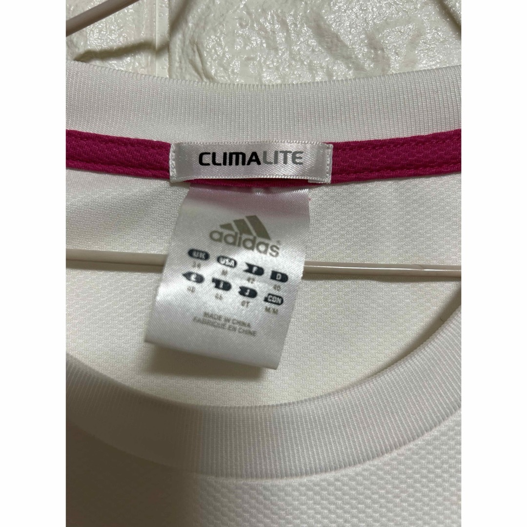 adidas(アディダス)のadidas climalite 定番Tシャツ レディース サイズOT レディースのトップス(Tシャツ(半袖/袖なし))の商品写真