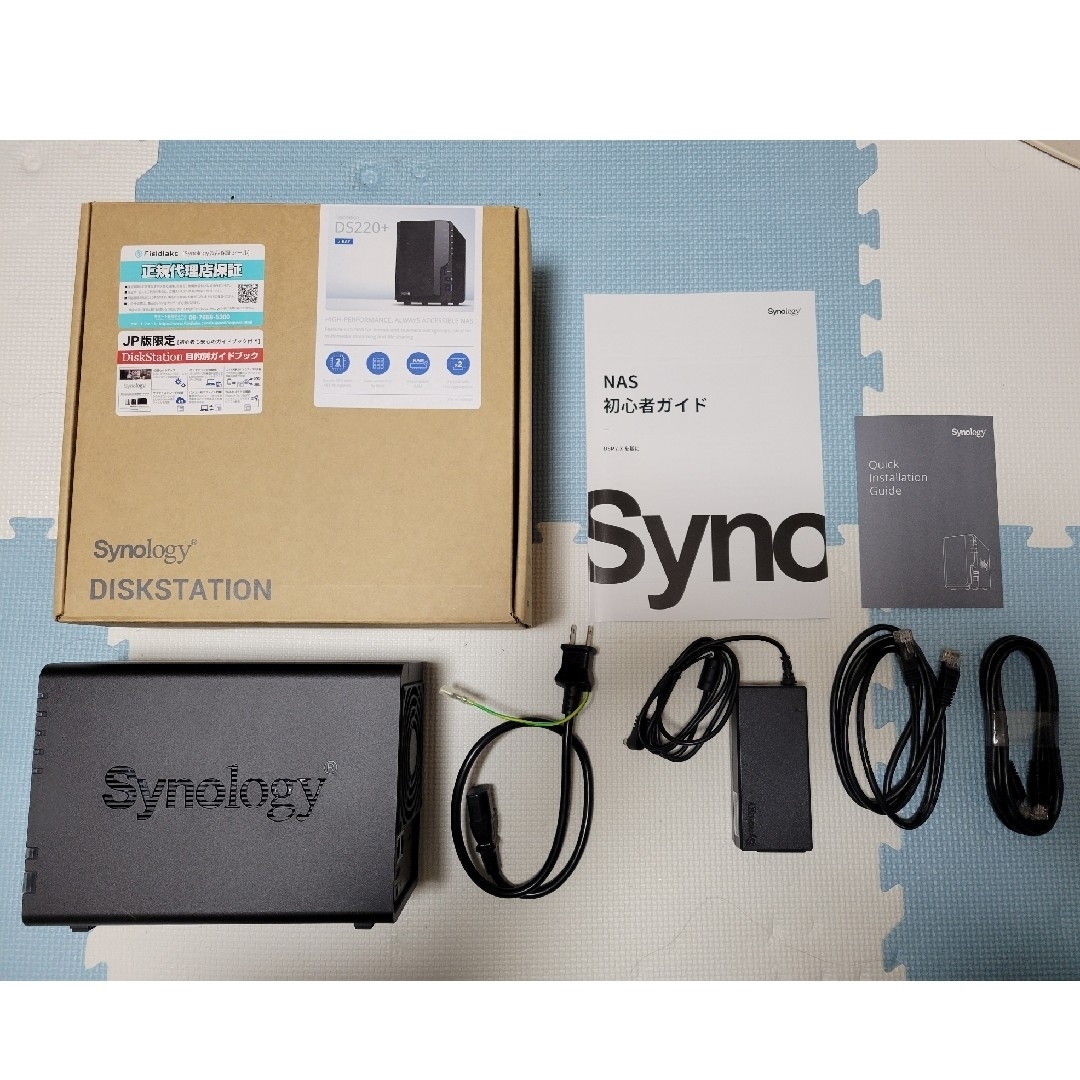 NAS  Synology  DS220+ スマホ/家電/カメラのPC/タブレット(PC周辺機器)の商品写真