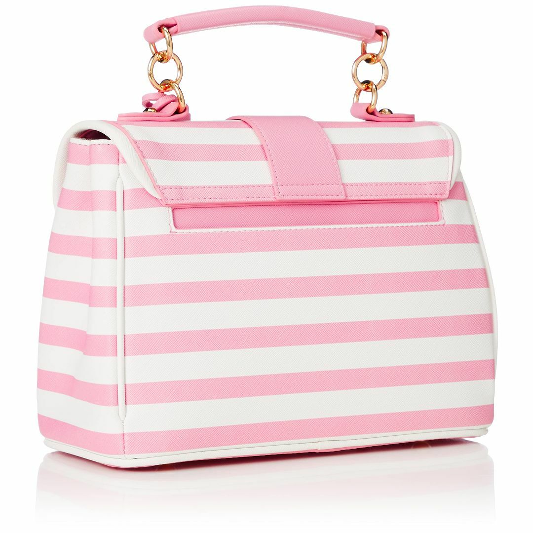 【色: ピンク】[サマンサベガ] ショルダーバッグ/ミニバッグ 公式 ストライプ レディースのバッグ(その他)の商品写真