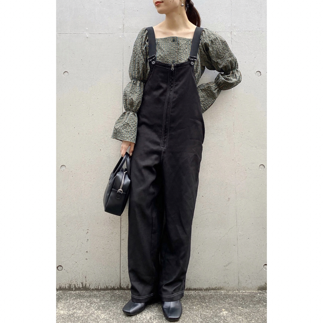 Kastane(カスタネ)の★最終値下げ★新品 カスタネ U.S.N TWILL DECKPANTS レディースのパンツ(サロペット/オーバーオール)の商品写真