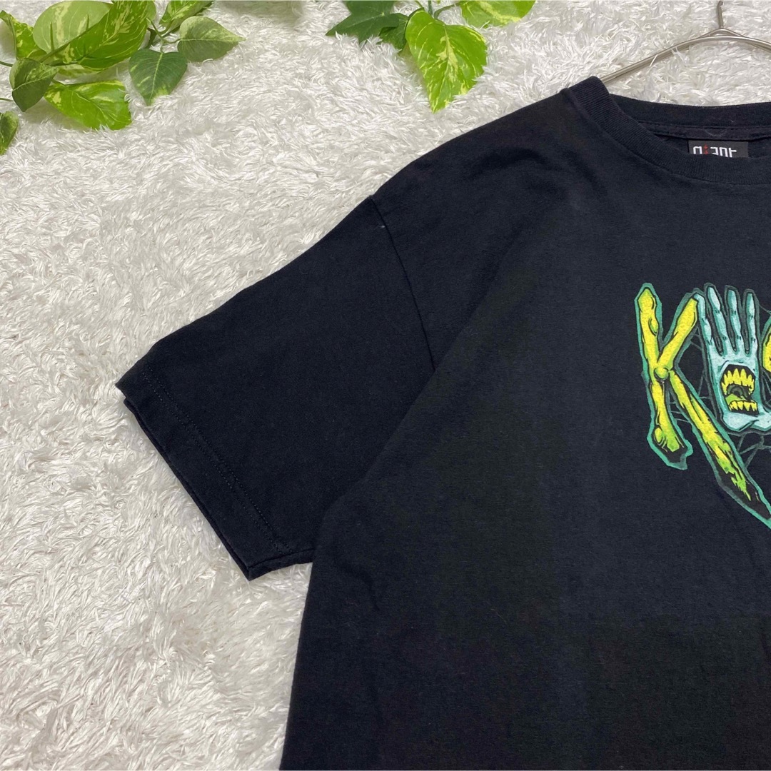 korn Tシャツ　バンド　ロック　古着　お洒落　ストリート　2001 メンズのトップス(Tシャツ/カットソー(半袖/袖なし))の商品写真