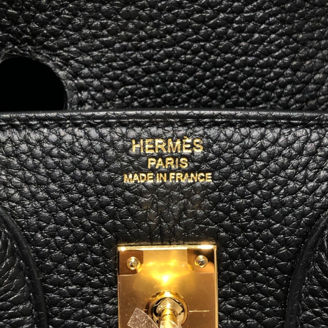 Hermes(エルメス)の　エルメス HERMES バーキン25 U刻印 ブラック×GD金具 トゴ レディース ハンドバッグ レディースのバッグ(ハンドバッグ)の商品写真