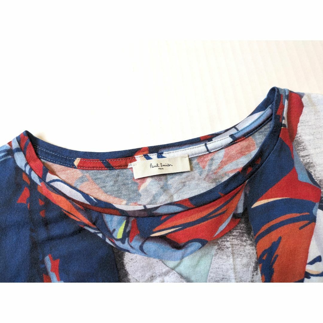 Paul Smith(ポールスミス)のPaul Smith ポールスミス トロンプイユカットソー ロンTシャツ M  レディースのトップス(Tシャツ(長袖/七分))の商品写真