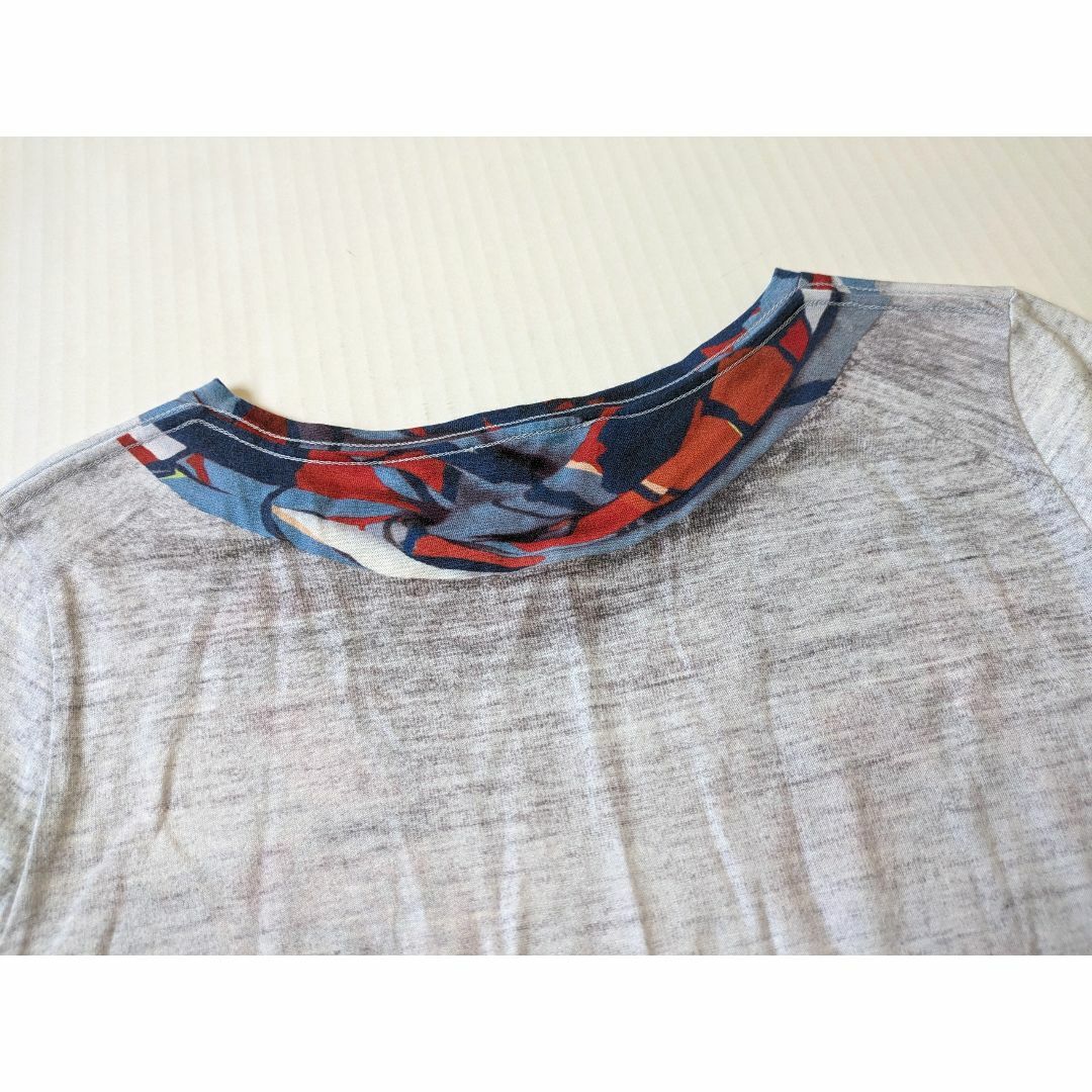 Paul Smith(ポールスミス)のPaul Smith ポールスミス トロンプイユカットソー ロンTシャツ M  レディースのトップス(Tシャツ(長袖/七分))の商品写真