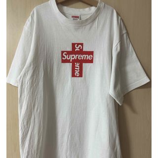 シュプリーム(Supreme)のシュプリーム tシャツ　クロスボックスロゴ(Tシャツ/カットソー(半袖/袖なし))