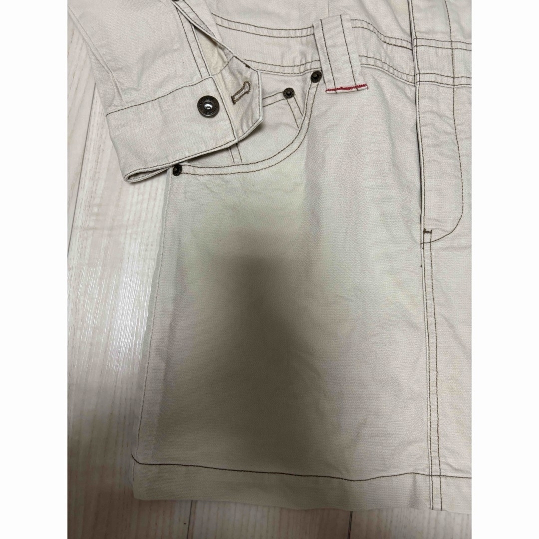TOMMY JEANS(トミージーンズ)の118.tommy jeans.ワンピース.ベージュ.アメカジ レディースのワンピース(ひざ丈ワンピース)の商品写真