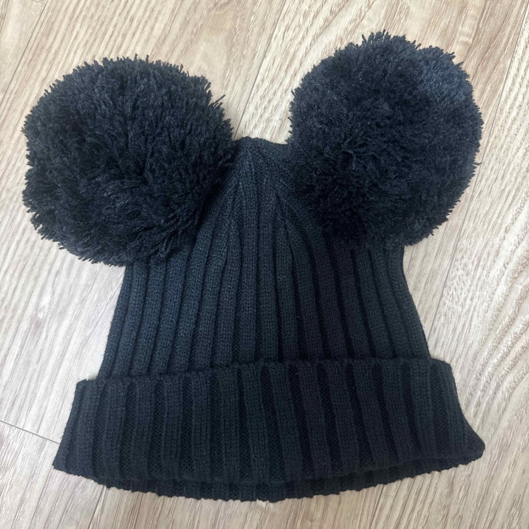 Disney(ディズニー)のミッキー ディズニーランド ニット帽 レディースの帽子(ニット帽/ビーニー)の商品写真