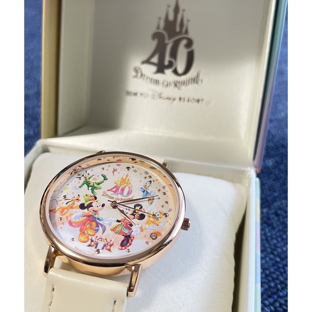Disney(ディズニー)の【Disney】ディズニー40周年 腕時計 ウォッチ ドリームゴーランド レディースのファッション小物(腕時計)の商品写真