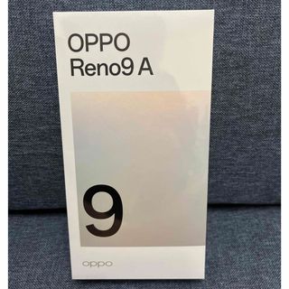 新品未開封　OPPO Reno9 A  ナイトブラック  Ymobile(スマートフォン本体)