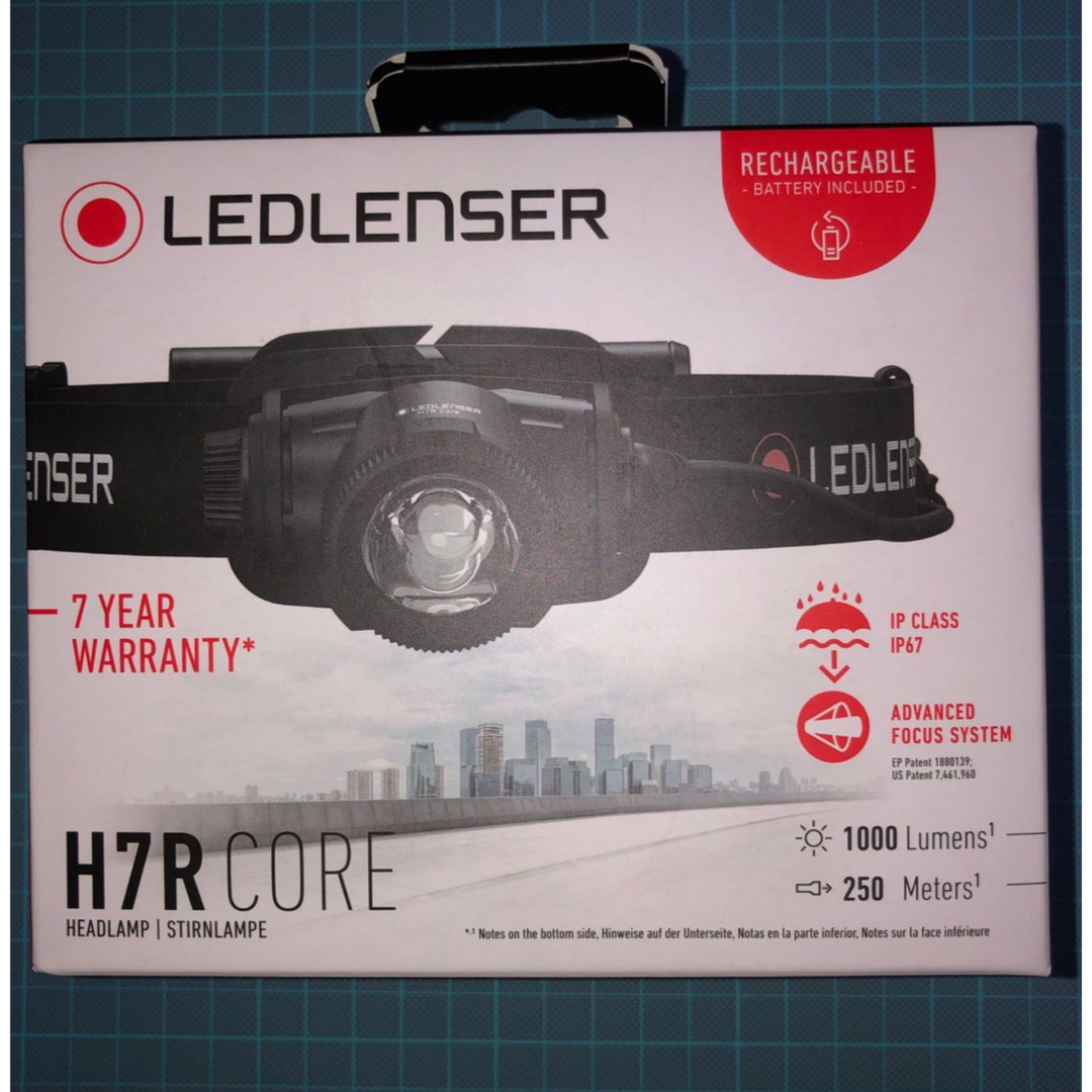 LEDLENSER(レッドレンザー)のレッドレンザー Hシリーズ H7R Core 502122(1台) スポーツ/アウトドアのアウトドア(ライト/ランタン)の商品写真