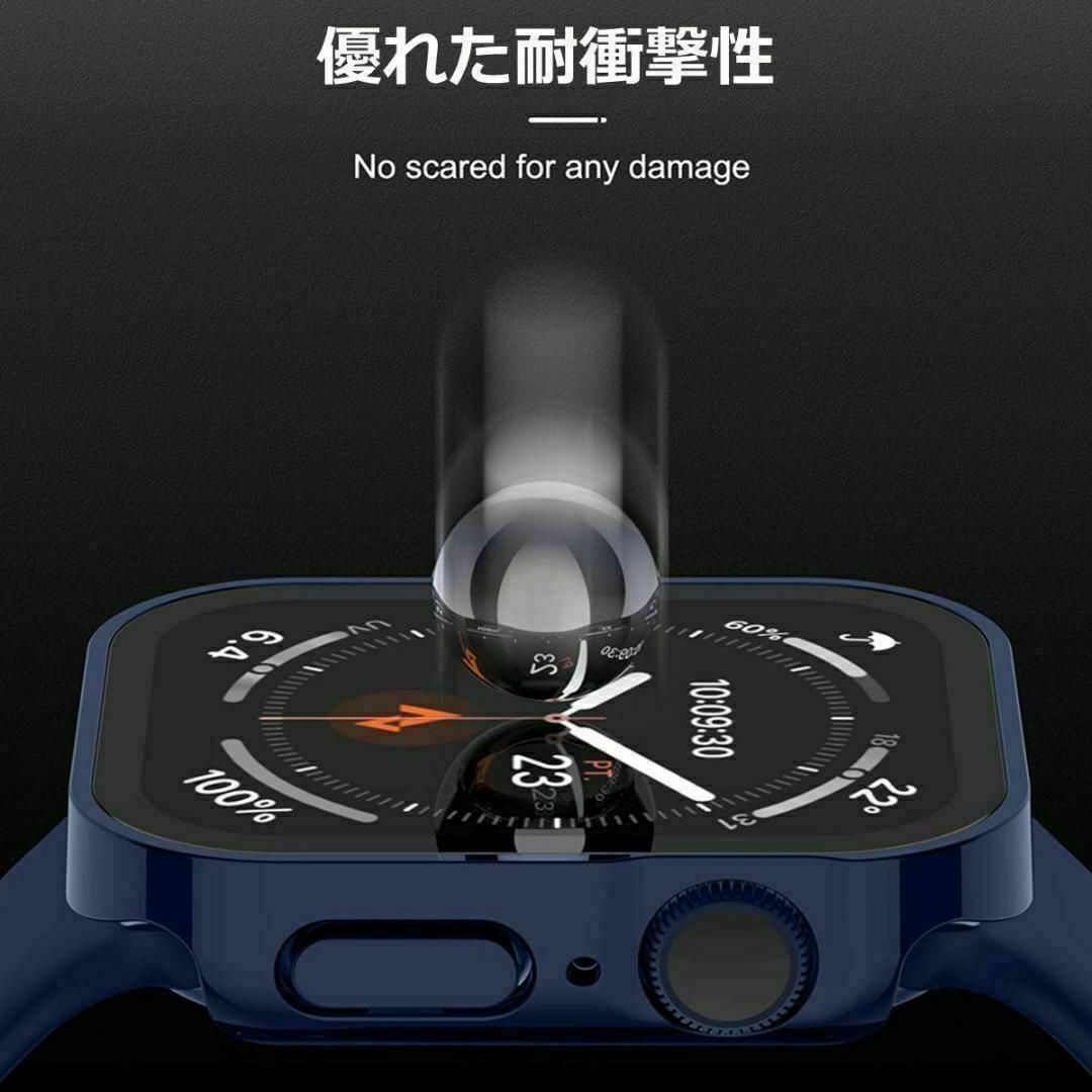 Apple Watch ケース カバー フラット 40mm ブラック メンズの時計(その他)の商品写真
