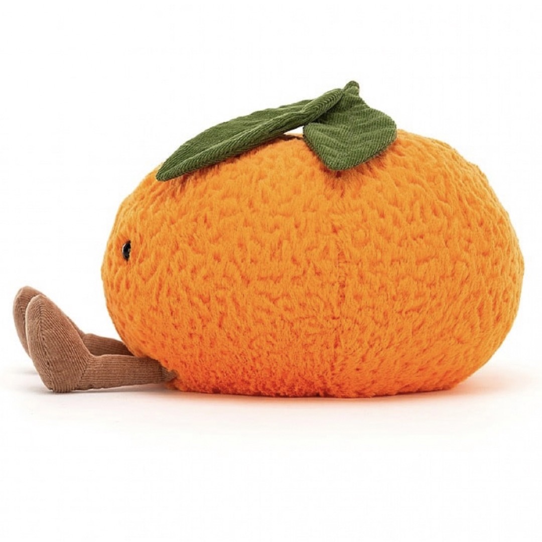 JELLY CAT(ジェリーキャット)の新品　ジェリーキャット　オレンジ　ぬいぐるみ　みかん　 L orange エンタメ/ホビーのおもちゃ/ぬいぐるみ(ぬいぐるみ)の商品写真