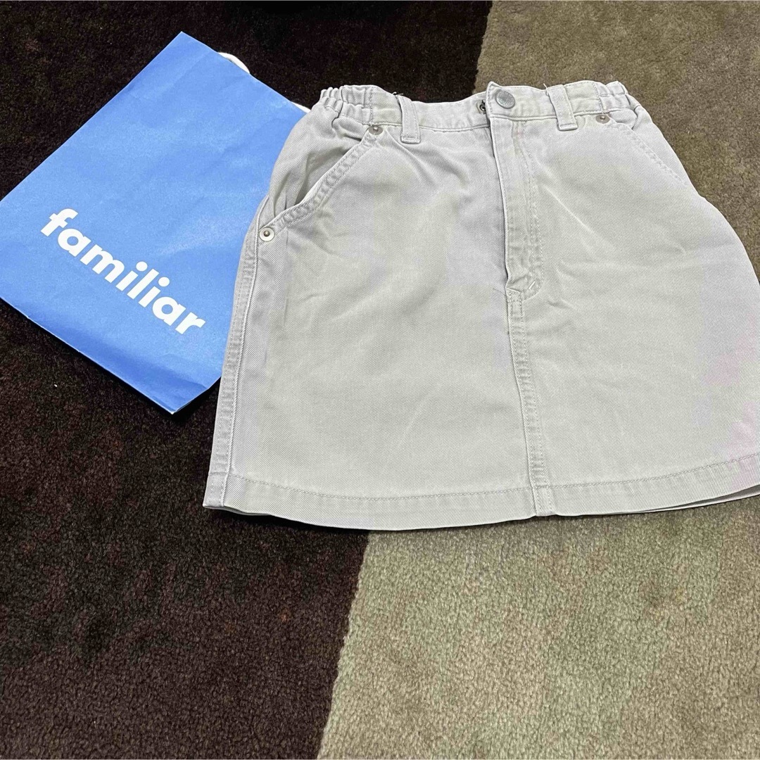 familiar(ファミリア)のfamiliar スカート　120㎝ キッズ/ベビー/マタニティのキッズ服女の子用(90cm~)(スカート)の商品写真