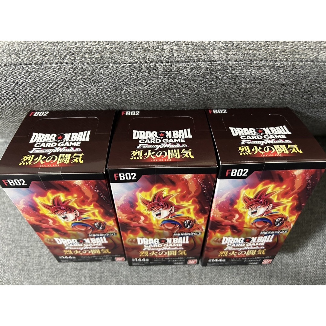 ドラゴンボール フュージョンワールド 烈火の闘気 BOX テープ付き ドラゴンボール フュージョンワールド 烈火の闘気 BOX テープ付き