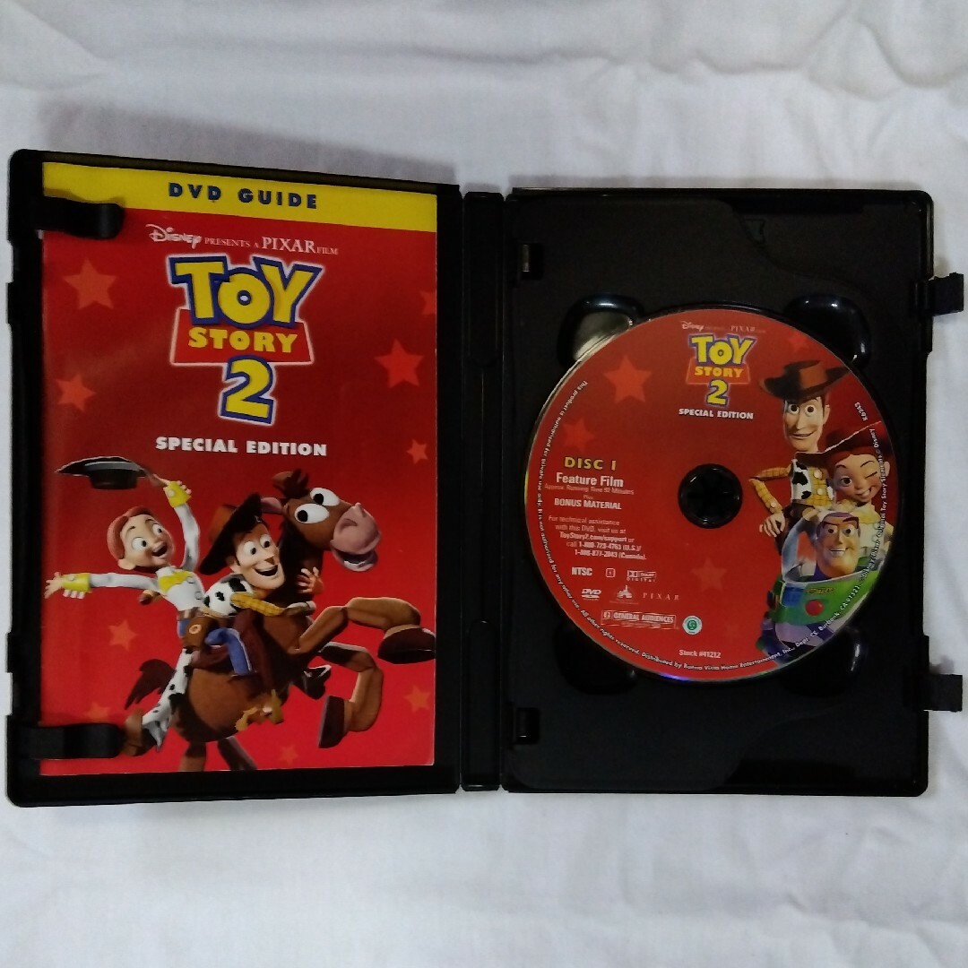 Disney(ディズニー)のUS版「トイストーリー」 TOY STORY １・２・３ DVD ３作品 エンタメ/ホビーのDVD/ブルーレイ(キッズ/ファミリー)の商品写真